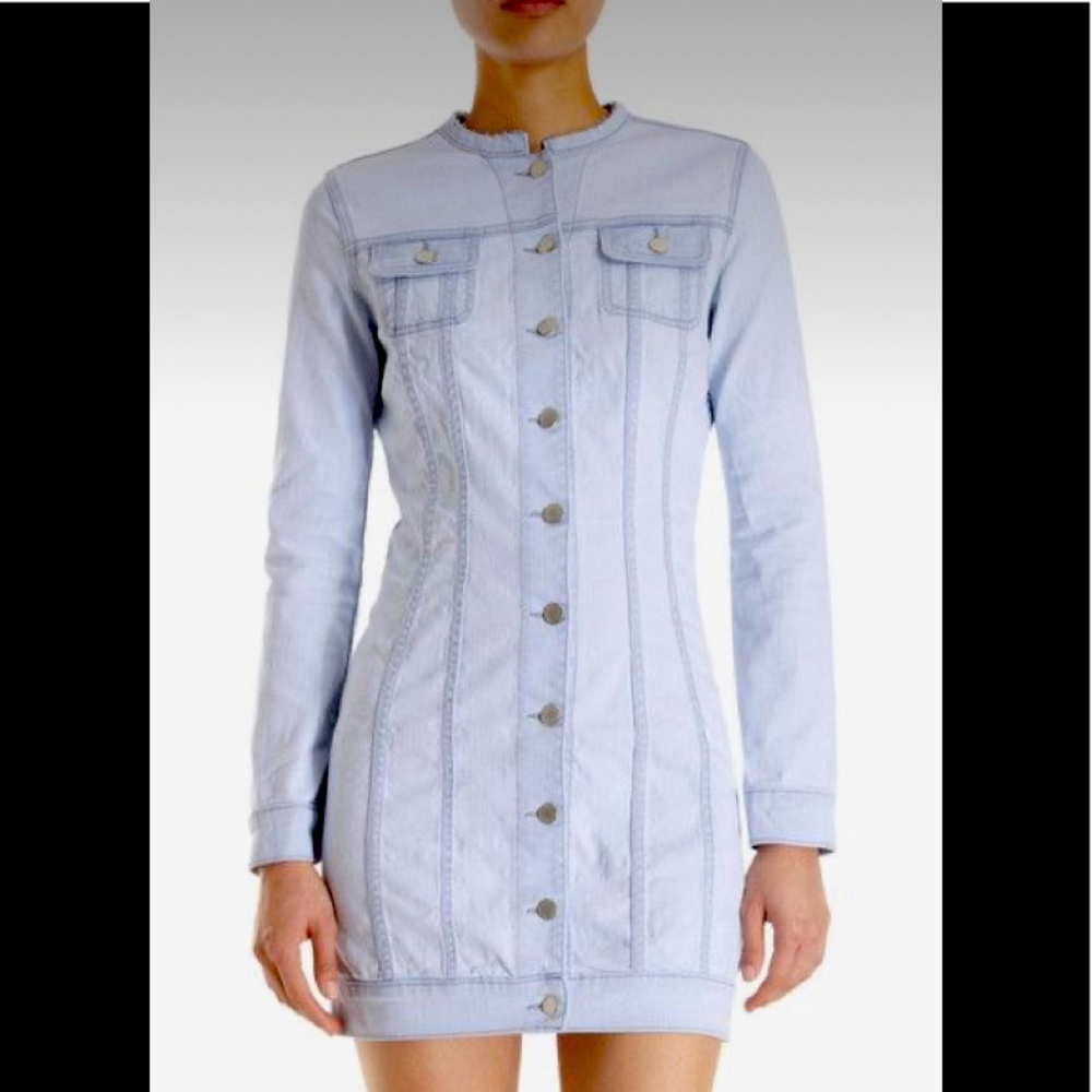 Christopher Kane x JBrand Denim Dress Jacket Small